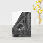 Winonaワゴン橋カード カード (黄色い花)