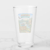 Winona, MN Minnesota Souvenir Gift Glass タンブラーグラス (裏面)