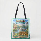 Winona, MN Minnesota Souvenir Tote Bag トートバッグ (正面)