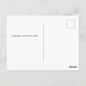 Winona, MN Minnesota Unique Personalized Postcard ポストカード (裏面)