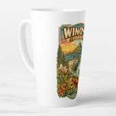 Winona, MN Minnesota Unique Souvenir Latte Mug カフェラテマグ (左アングル)