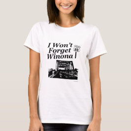 Winona on Route 66トラベルモットホテル Tシャツ