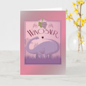 Winosoaurカード カード (黄色い花)