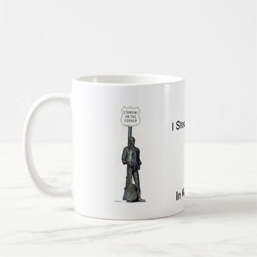 Winslowの""コーナーのコーヒー・マグStandin! コーヒーマグカップ (左)