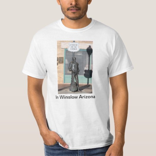 WinslowアリゾナのTシャツのコーナーのStandin Tシャツ (正面)