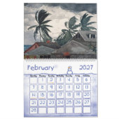 WinslowホーマーのコレクションI カレンダー (2月 2027)