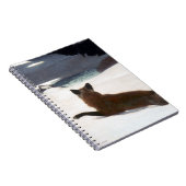 WINSLOWホーマー: キツネ狩り1893年 ノートブック (右側)