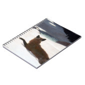 WINSLOWホーマー: キツネ狩り1893年 ノートブック (左側)