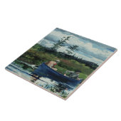 Winslowホーマー-青いボート タイル (側面)