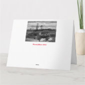 WInslowホームマーアメリカンアート カード (裏面)