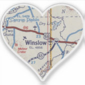 Winslowマップ シール (正面)