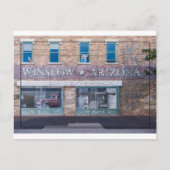Winslow，アリゾナ：ルート66の風光明媚なスナップショット ポストカード (正面)