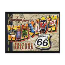 Winslow Arizonaヴィンテージはがき