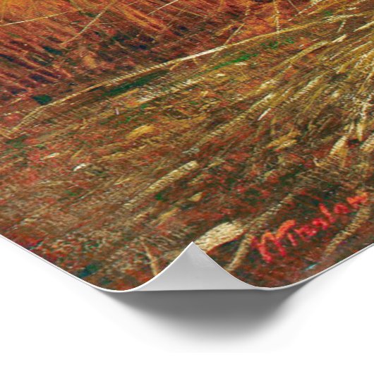 Winslow Homerによる新しい分野の退役軍人(1865) ポスター (角)