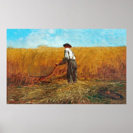 Winslow Homerによる新しい分野の退役軍人(1865) ポスター (正面)