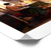 Winslow Homerによる「カントリー・スクール」。ファインアートプリント ポスター (角)