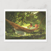 Winslow Homerによる「Sunlight and Shadow」 ポストカード (正面)