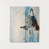 Winslow HomerによるDory（1880年）の少年 タペストリー (正面)