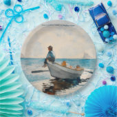 Winslow HomerによるDory（1880年）の少年 ペーパープレート (パーティー)