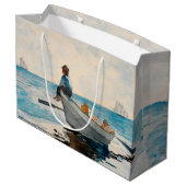 Winslow HomerによるDory（1880年）の少年 ラージペーパーバッグ (裏面アングル)