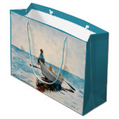 Winslow HomerによるDory（1880年）の少年 ラージペーパーバッグ (裏面アングル)