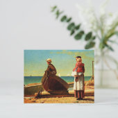 Winslow Homerのアートワーク来、パパの ポストカード (スタンド正面)