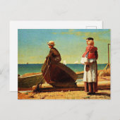 Winslow Homerのアートワーク来、パパの ポストカード (正面/裏面)