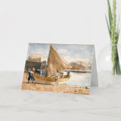 Winslow Homerのアートワーク、夏期、 カード (正面)