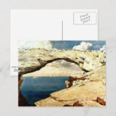 Winslow Homer – ガラス窓 ポストカード (正面/裏面)