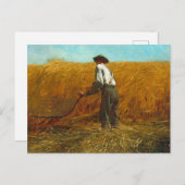 Winslow Homer – 新しい分野での退役軍人 ポストカード (正面/裏面)