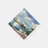 Winslow Homer, Salt Kettle，バミューダポストカード スタンダードカクテルナプキン (角)