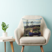 Winslow Homer: The Blue Boat, 1892，アートワーク クッション (椅子)