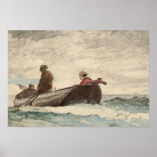 Winslow Homer - Tynemouth Priory,イギリス ポスター (正面)
