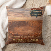 Winslow Meteor Crater Route Centennial クッション (ブランケット)