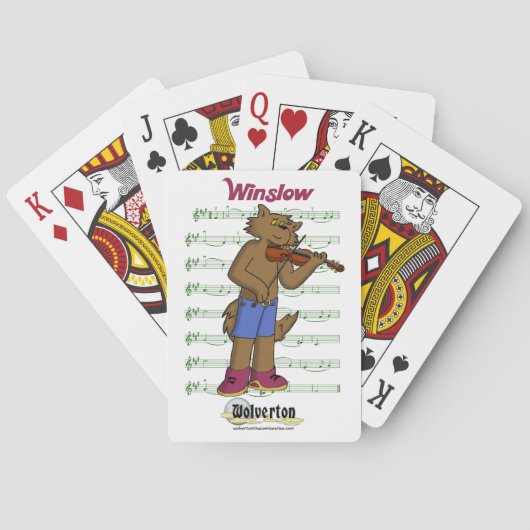 Winslow Playing Cards トランプ (裏面)