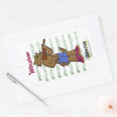 Winslow Stickers 長方形シール (封筒)