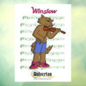 Winslow Window Cling ウィンドウサイン (シート3)