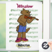 Winslow Window Cling ウィンドウサイン (ホーム)