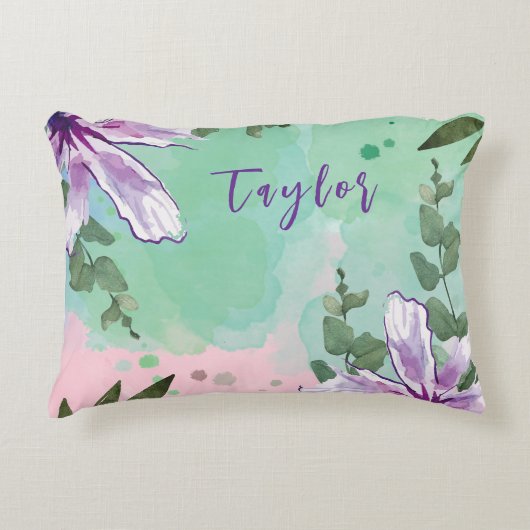 Winsome looking charming coloured theme pillow アクセントクッション (正面)