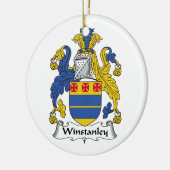 Winstanleyの家紋 セラミックオーナメント (左)