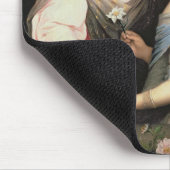 WinstonおよびArabella (1648-1730年の) Churcのポートレート マウスパッド (コーナー)