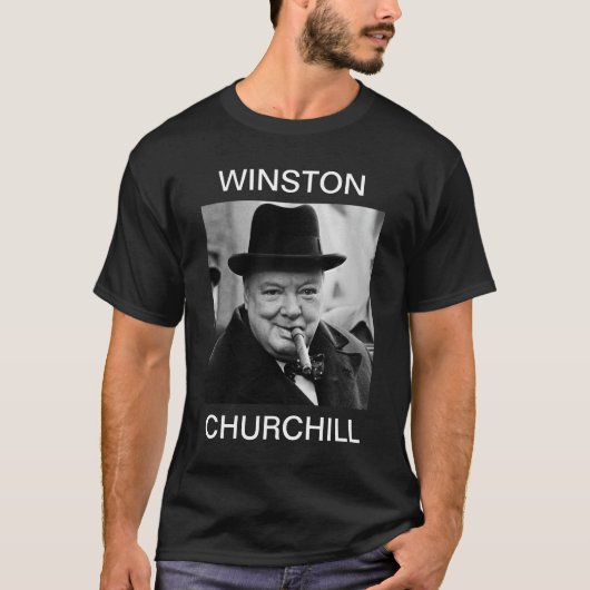 Winston Churchil Tシャツ (正面)