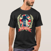 Winston Churchill Never Surrender British Pride Tシャツ (正面)