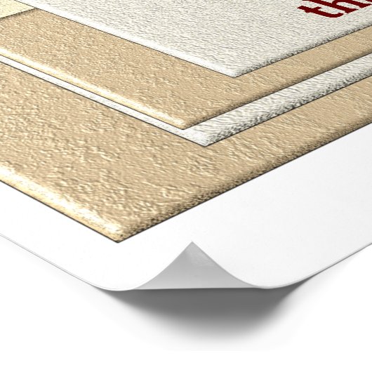 Winston Churchill - quote poster ポスター (角)