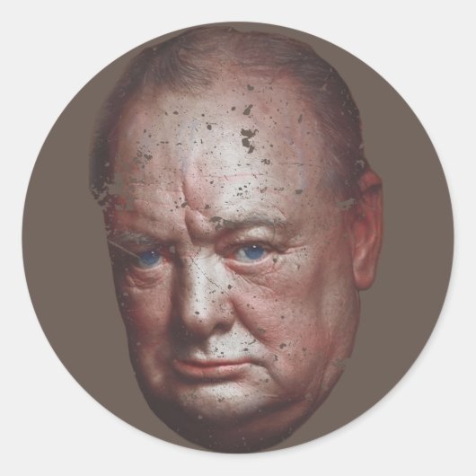 Winston Churchill (United Kingdom)​ ラウンドシール (正面)