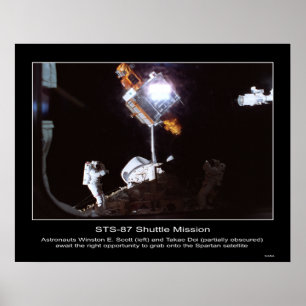 Winston E.スコットおよびTa宇宙飛行士… ポスター