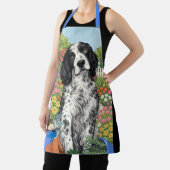WINSTON English Setter All-Over Print Apron エプロン (インサイチュ)