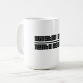 Winston–Salem - North Carolina コーヒーマグカップ (正面左)