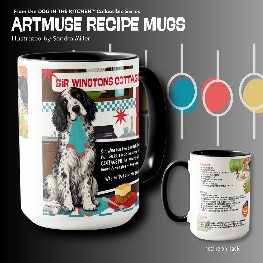 WINSTONS COTTAGE PIE アートミューズレシピ マグカップ