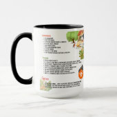 WINSTONS COTTAGE PIE  Art Muse Recipe  マグカップ (左)